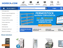 Tablet Screenshot of horeca.com